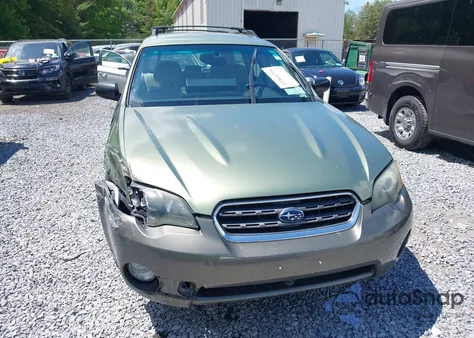 2005 Subaru Outback 2.5I z USA, uszkodzony, nr VIN 4S4BP61C857302730